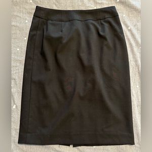 Calvin Klein black pencil skirt size 2